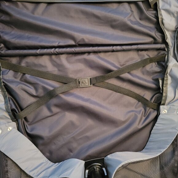 Samsonite Black Nylon Garment‎ Bag Shoulder Strap Overnight Carry On Travel - Picture 10 of 16
